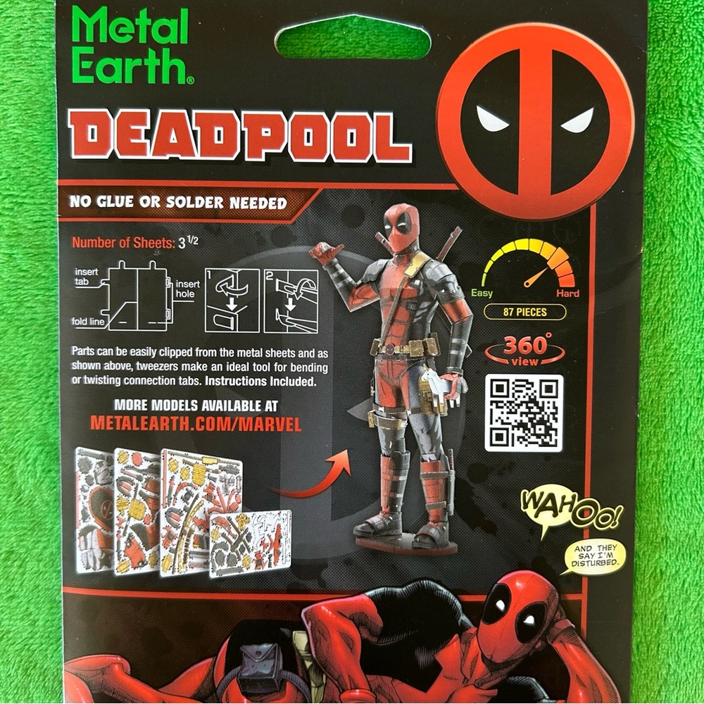 Deadpool Steel Model Kit - Picture 3 of 6